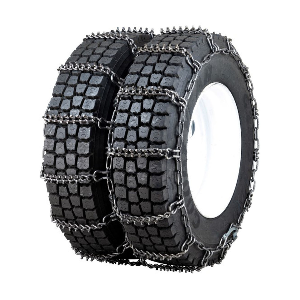 11-24.5 TRYGG 8mm Studded Truck Dual Triple Non-Cam - 1 Pair