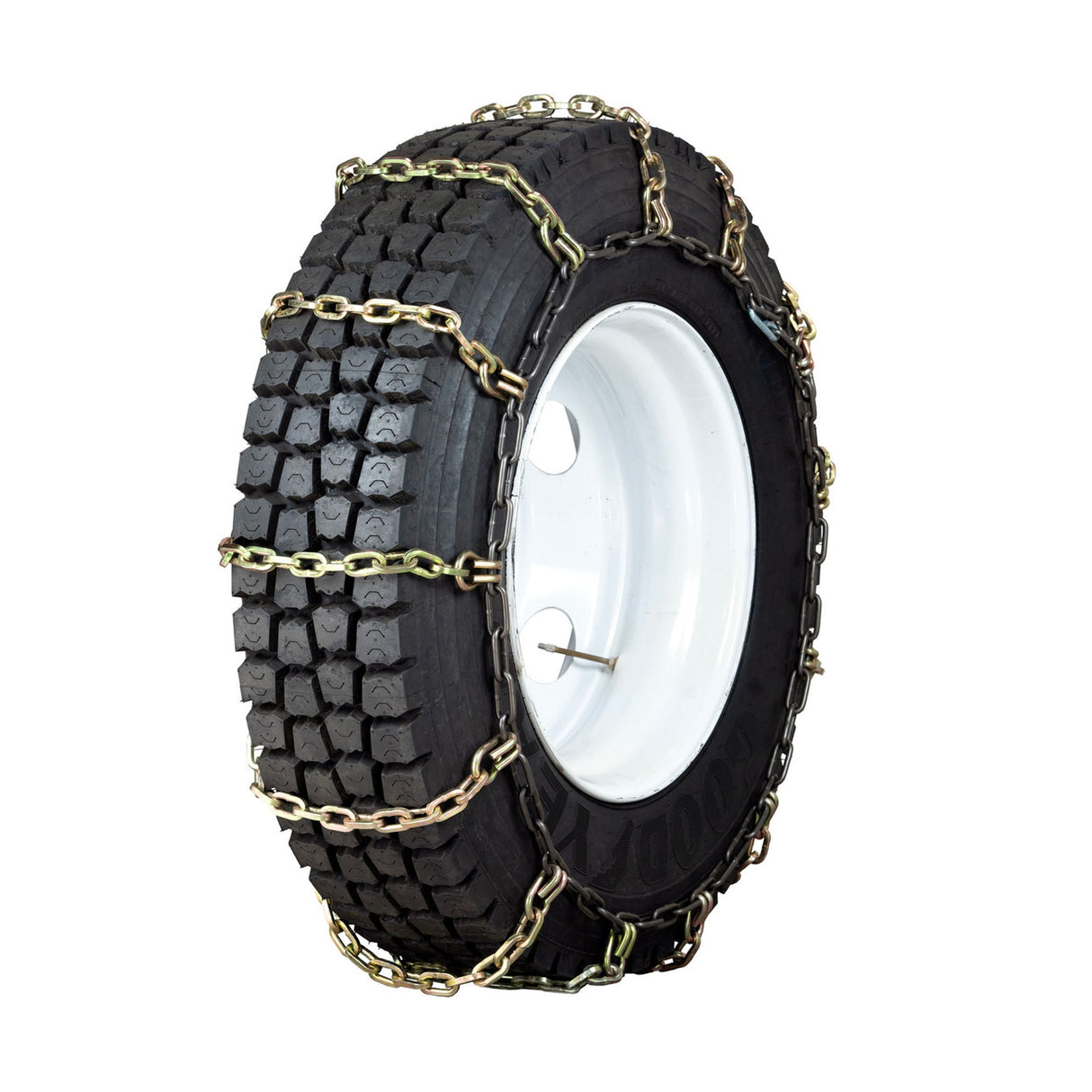 9.00-20 Quality Chain Truck Heavy Duty 8mm Square Link Alloy Cam - 1 Pair